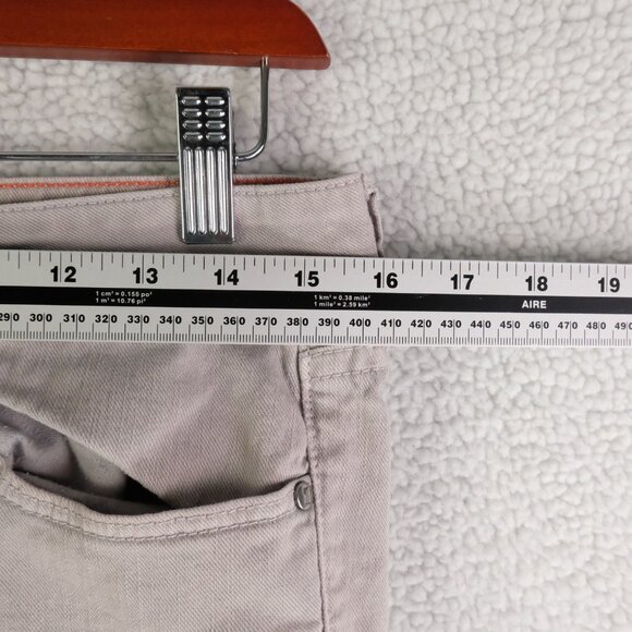 Pilcro and the Letterpress Pants Womens 28 Beige Skinny Stretch Casual Low Rise - Picture 6 of 12
